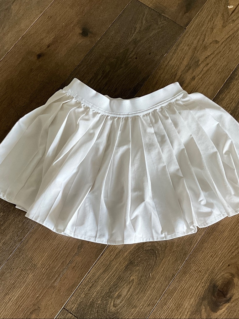 lululemon athletica White Pleated Skater Skirt